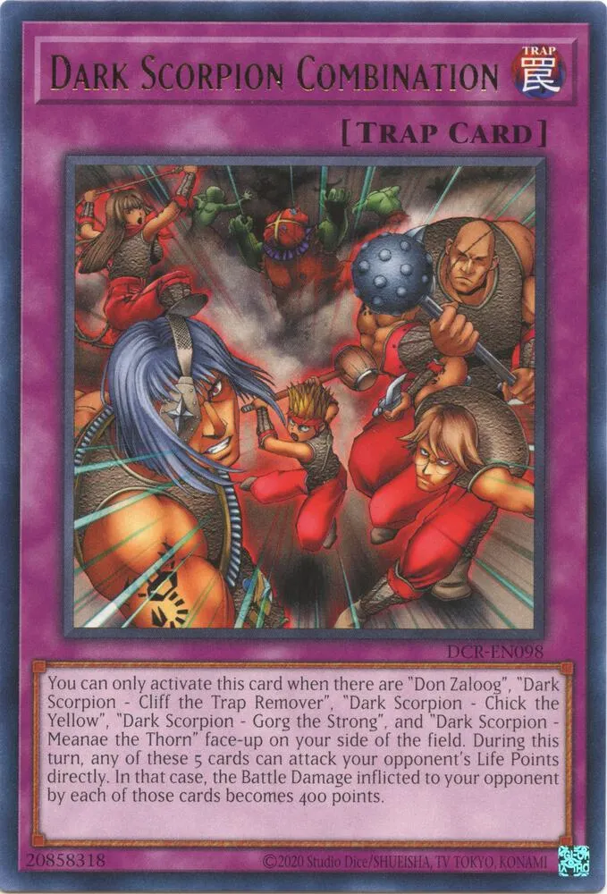 Dark Scorpion Combination — Dark Crisis (25th Anniversary Edition) — Yu-Gi-Oh!