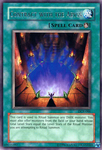 Contract with the Abyss — Dark Crisis - Unlimited — Yu-Gi-Oh!