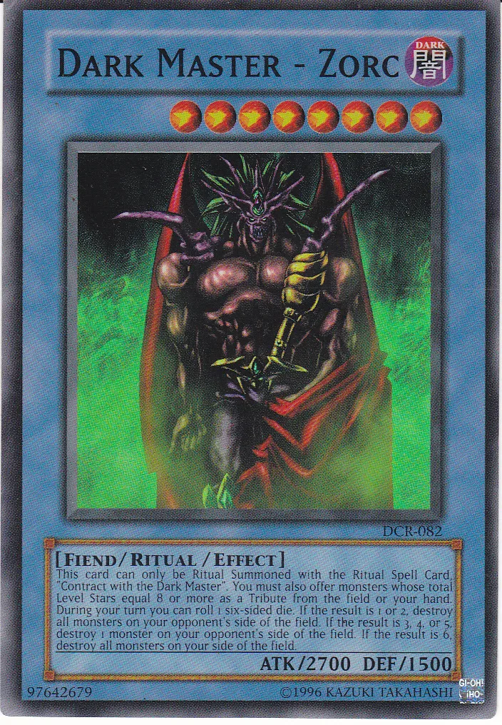Zorc - Maître des Ténèbres — Dark Crisis - Unlimited — Yu-Gi-Oh!