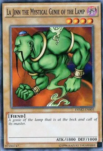 La Jinn the Mystical Genie of the Lamp — Demo Deck 2015 — Yu-Gi-Oh!