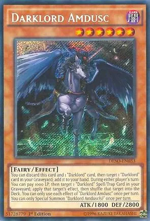 Darklord Amdusc — Destiny Soldiers — Yu-Gi-Oh!