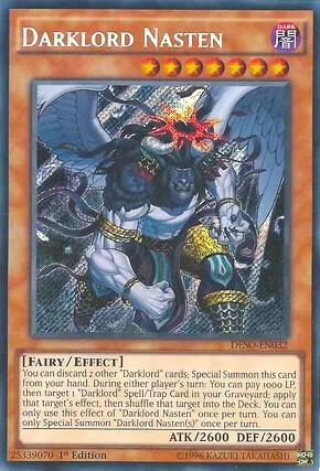 Darklord Nasten from Destiny Soldiers - Yu-Gi-Oh!