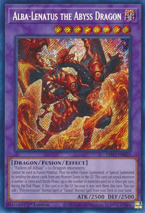 Alba-Lenatus the Abyss Dragon — Dimension Force — Yu-Gi-Oh!