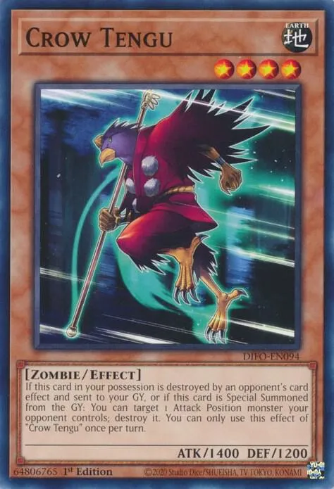 Crow Tengu — Dimension Force — Yu-Gi-Oh!