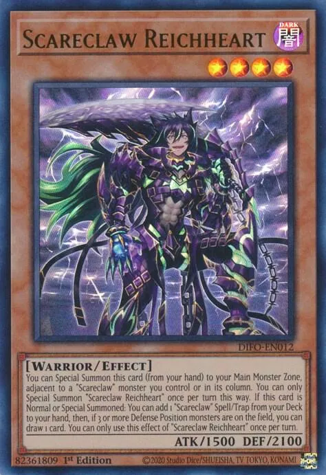 Scareclaw Reichheart — Dimension Force — Yu-Gi-Oh!