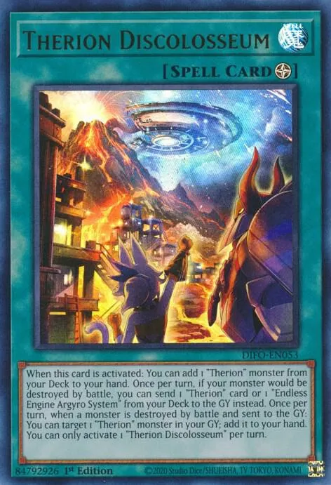 Therion Discolosseum — Dimension Force — Yu-Gi-Oh!