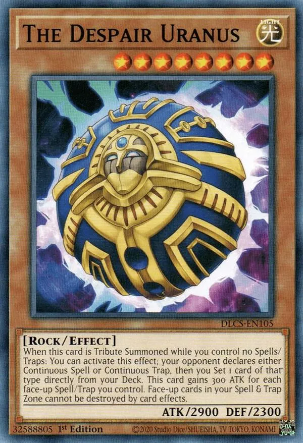 The Despair Uranus — Dragons of Legend: The Complete Series — Yu-Gi-Oh!