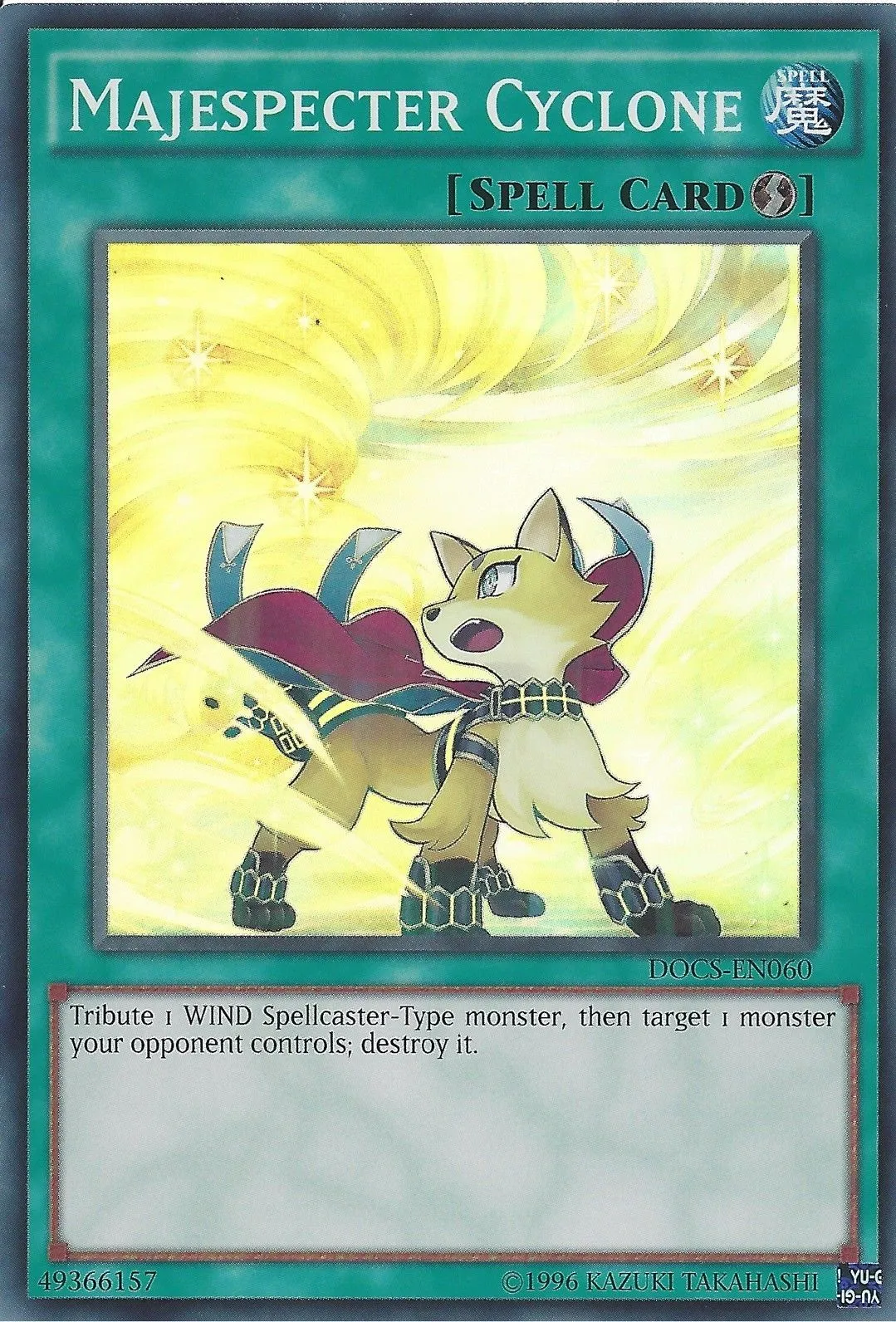 Majespecter Cyclone — Dimension of Chaos - Unlimited — Yu-Gi-Oh!