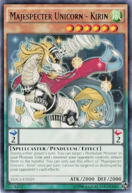 Majespecter Unicorn - Kirin — Dimension of Chaos - Unlimited — Yu-Gi-Oh!