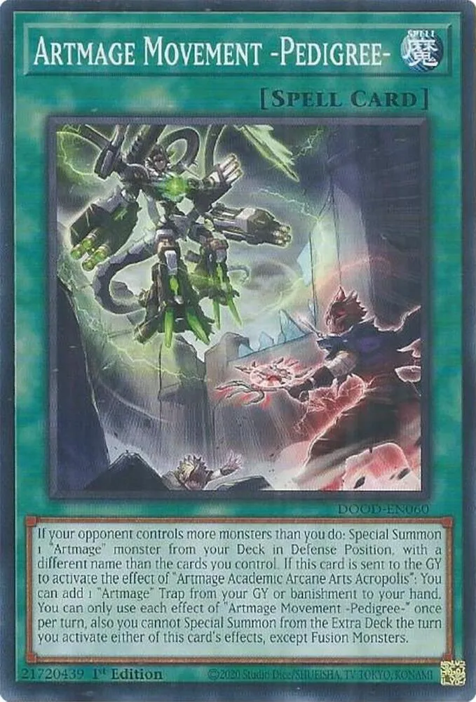 Artmage Movement -Pedigree- — Doom of Dimensions — Yu-Gi-Oh!
