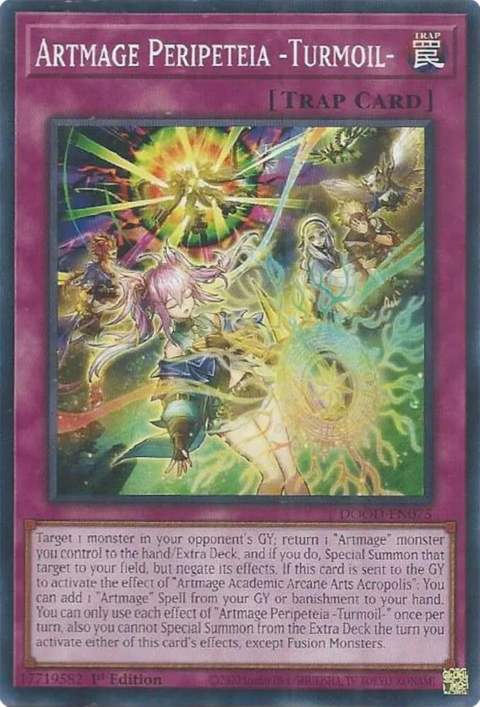 Artmage Peripeteia -Turmoil- — Doom of Dimensions — Yu-Gi-Oh!