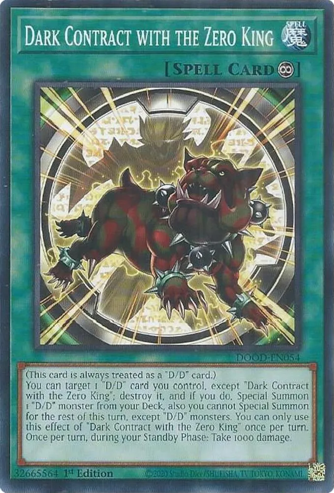 Dark Contract with the Zero King — Doom of Dimensions — Yu-Gi-Oh!