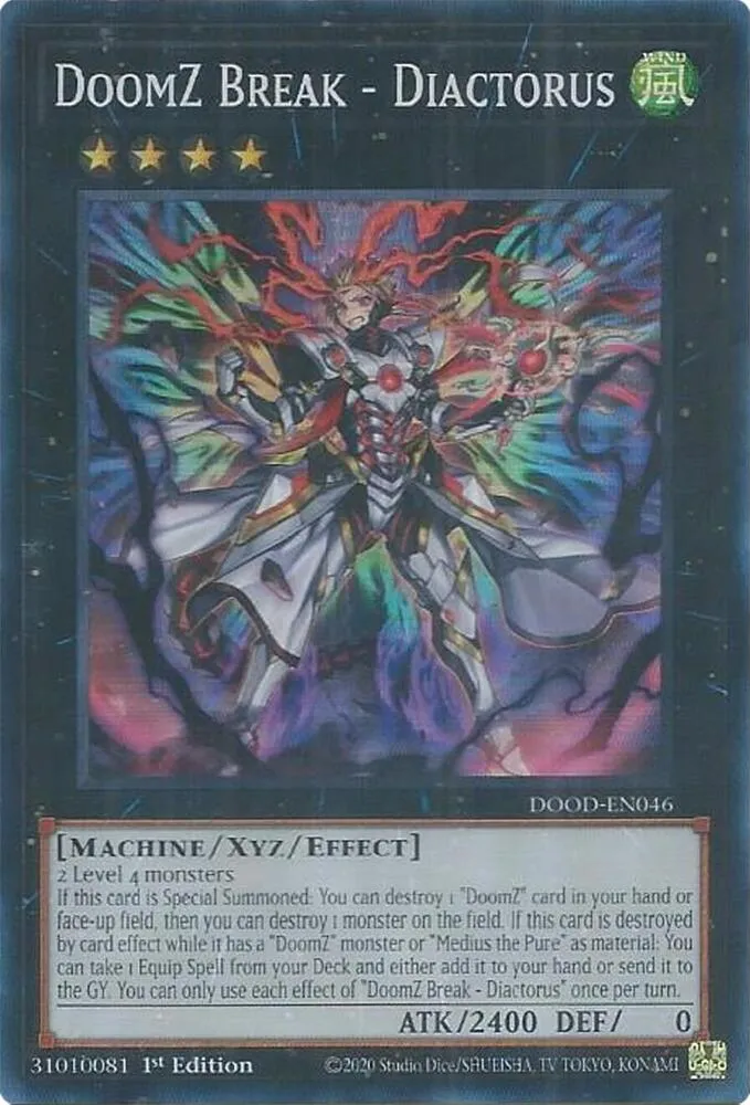 DoomZ Break - Diactorus — Doom of Dimensions — Yu-Gi-Oh!