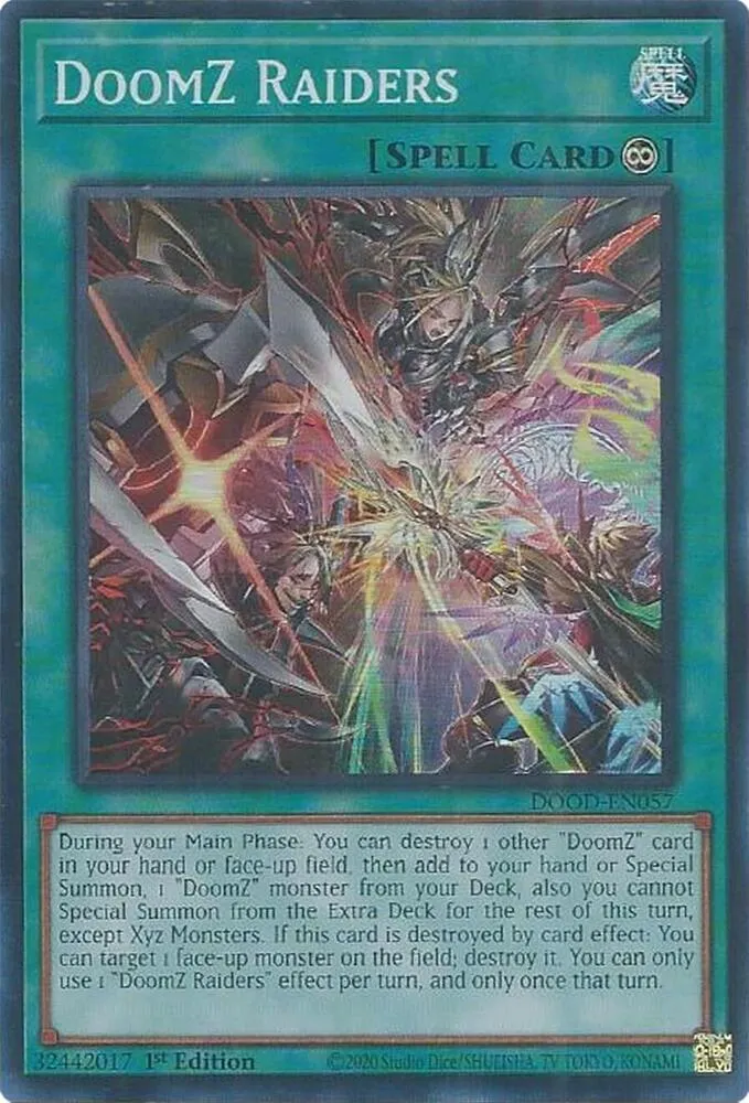 DoomZ Raiders — Doom of Dimensions — Yu-Gi-Oh!