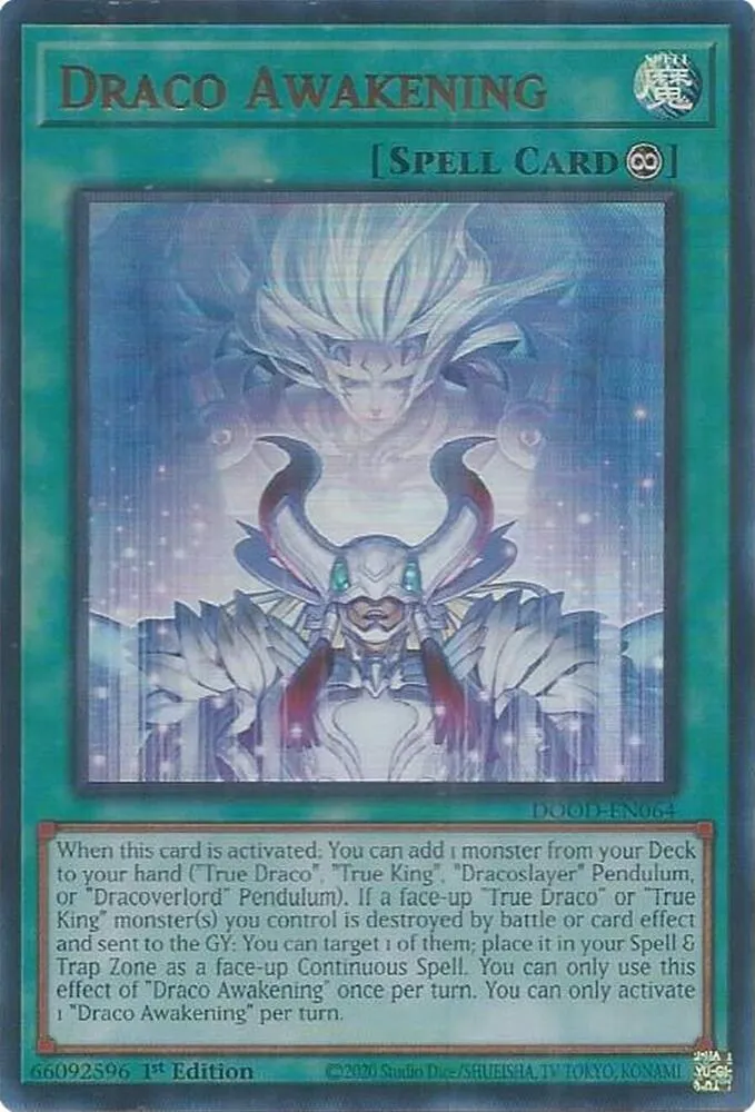 Draco Awakening — Doom of Dimensions — Yu-Gi-Oh!