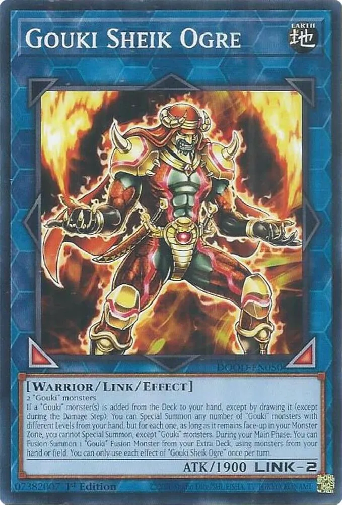 Gouki Sheik Ogre — Doom of Dimensions — Yu-Gi-Oh!