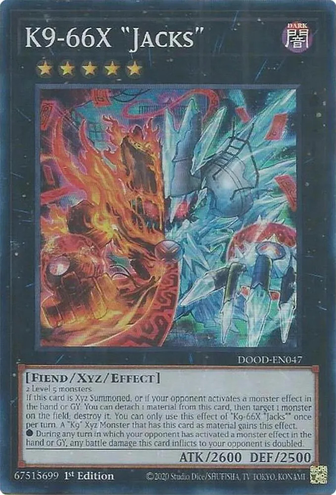 K9-66X "Jacks" — Doom of Dimensions — Yu-Gi-Oh!