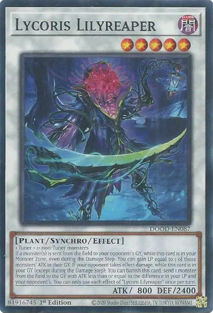 Lycoris Lilyreaper — Doom of Dimensions — Yu-Gi-Oh!