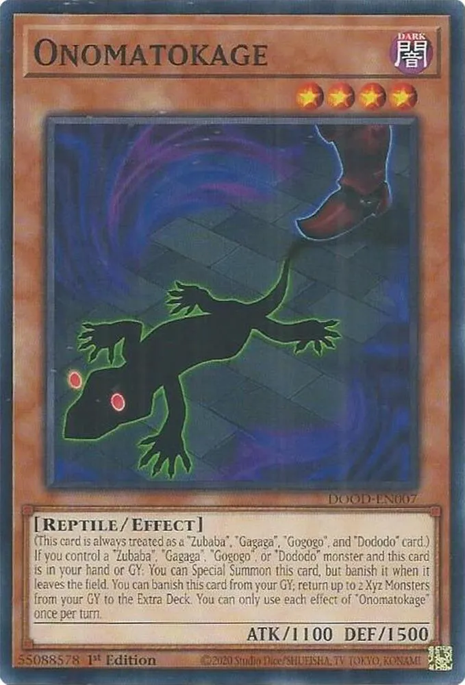 Onomatokage — Doom of Dimensions — Yu-Gi-Oh!