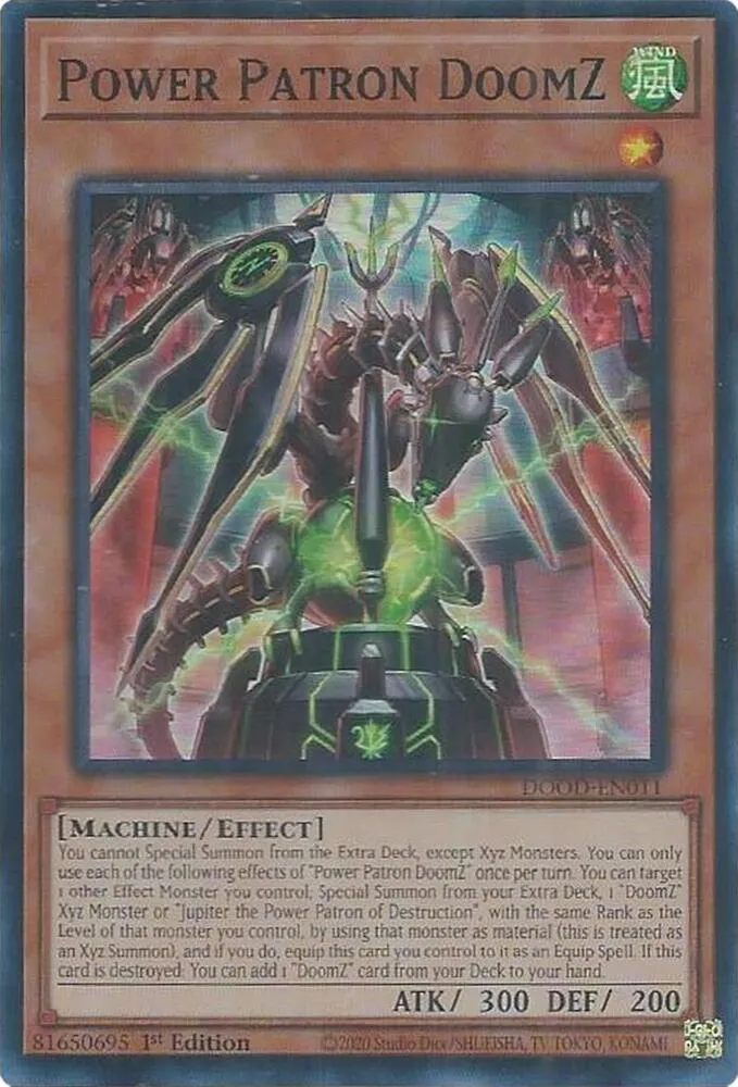 Power Patron DoomZ — Doom of Dimensions — Yu-Gi-Oh!