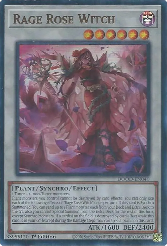 Rage Rose Witch — Doom of Dimensions — Yu-Gi-Oh!