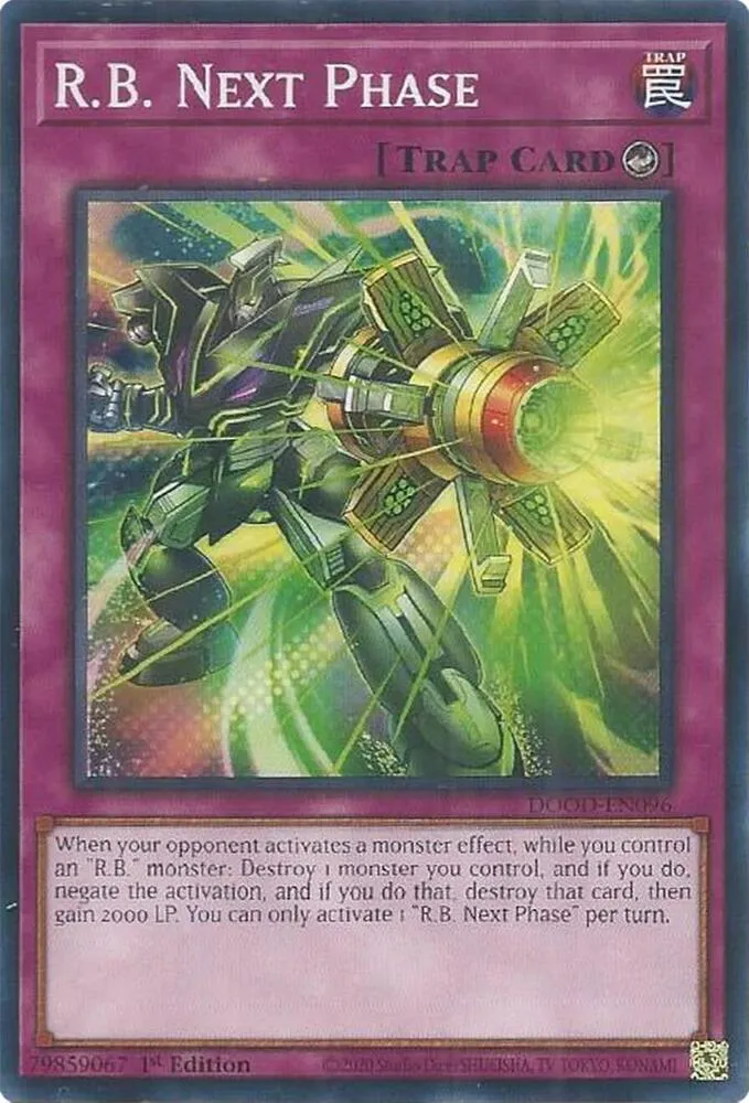 R.B. Next Phase — Doom of Dimensions — Yu-Gi-Oh!