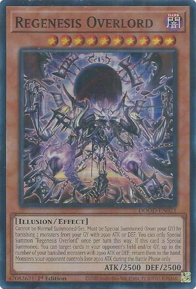 Regenesis Overlord — Doom of Dimensions — Yu-Gi-Oh!