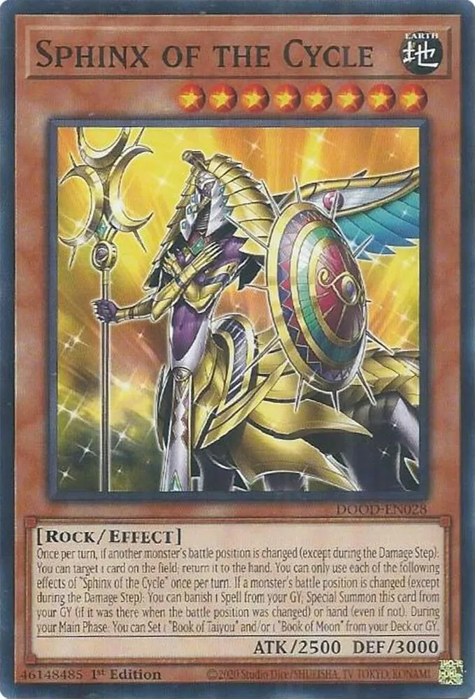 Sphinx of the Cycle — Doom of Dimensions — Yu-Gi-Oh!