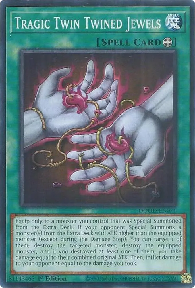Tragic Twin Twined Jewels — Doom of Dimensions — Yu-Gi-Oh!