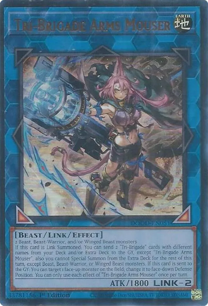 Tri-Brigade Arms Mouser — Doom of Dimensions — Yu-Gi-Oh!