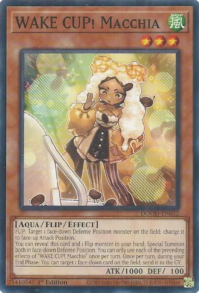 WAKE CUP! Macchia — Doom of Dimensions — Yu-Gi-Oh!