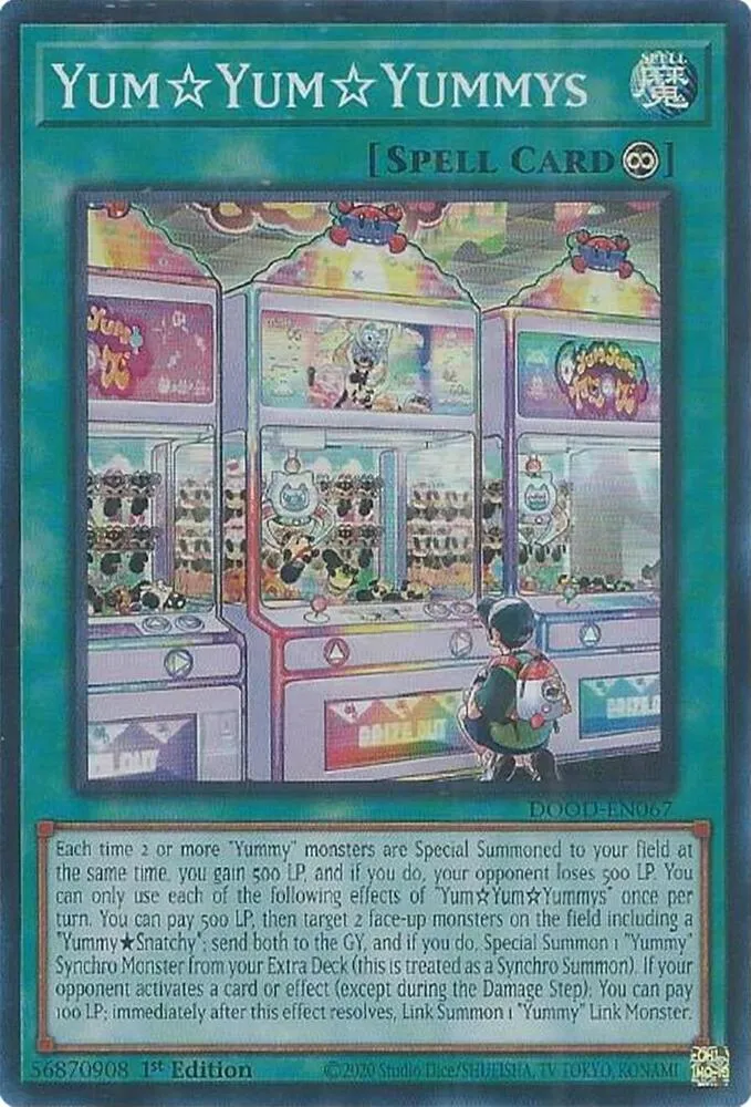 Yum☆Yum☆Yummys — Doom of Dimensions — Yu-Gi-Oh!