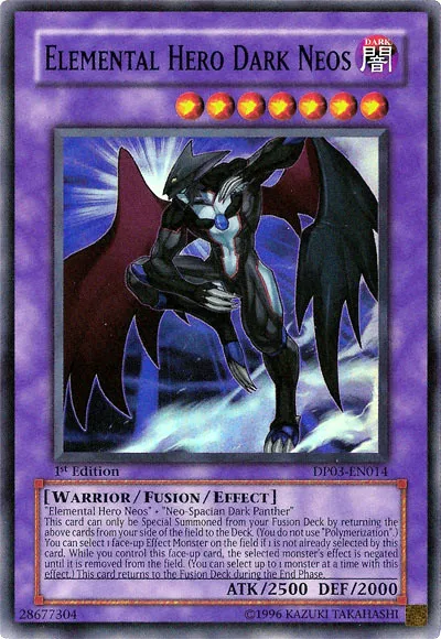 Elemental HERO Dark Neos — Duelist Pack: Jaden Yuki 2 — Yu-Gi-Oh!