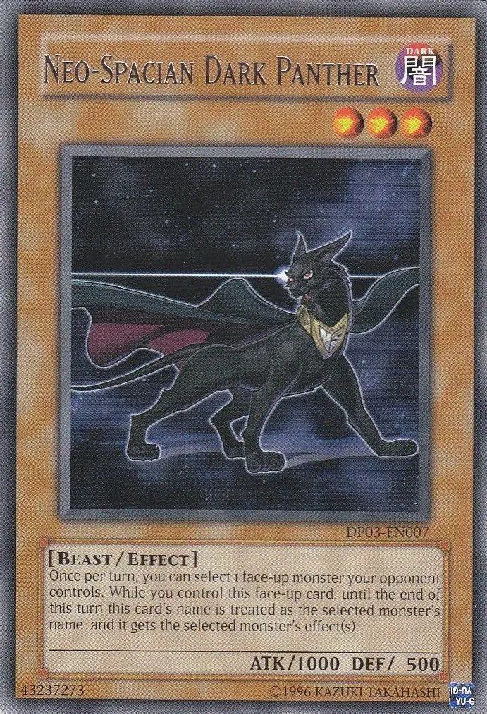 Neo-Spacian Dark Panther — Duelist Pack: Jaden Yuki 2 - Unlimited — Yu-Gi-Oh!