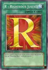 Product image for R - Righteous Justice