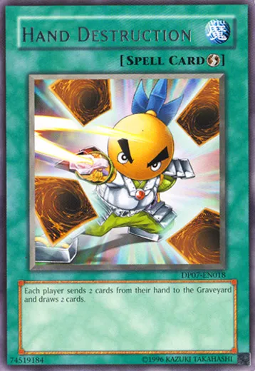 Hand Destruction — Duelist Pack: Jesse Anderson - Unlimited — Yu-Gi-Oh!