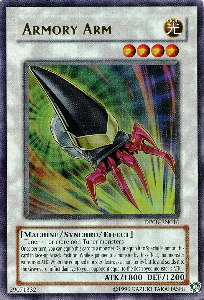 Armory Arm — Duelist Pack: Yusei Fudo - Unlimited — Yu-Gi-Oh!