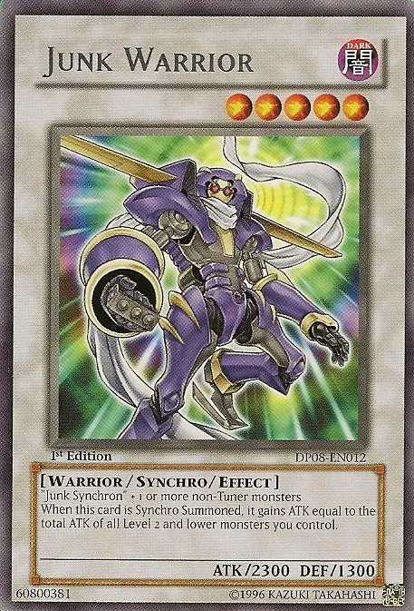 Junk Warrior — Duelist Pack: Yusei Fudo — Yu-Gi-Oh!