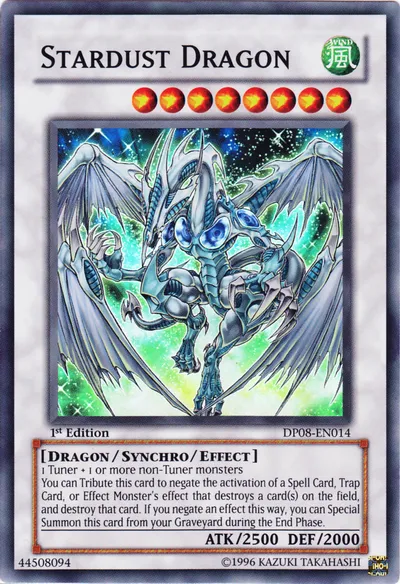 Stardust Dragon — Duelist Pack: Yusei Fudo — Yu-Gi-Oh!