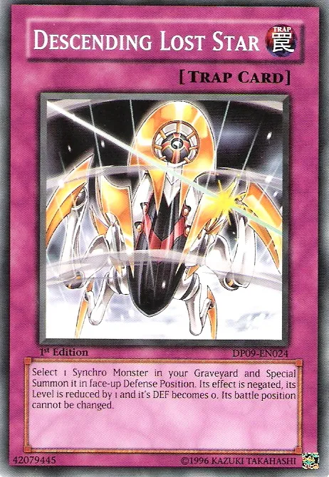 Descending Lost Star — Duelist Pack: Yusei Fudo 2 — Yu-Gi-Oh!