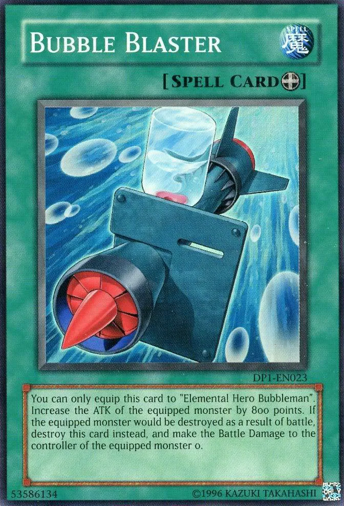 Bubble Blaster — Duelist Pack: Jaden Yuki - Unlimited — Yu-Gi-Oh!