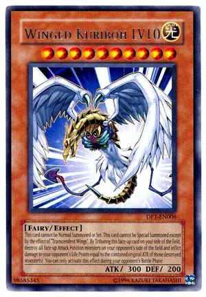 Winged Kuriboh LV10 — Duelist Pack: Jaden Yuki - Unlimited — Yu-Gi-Oh!