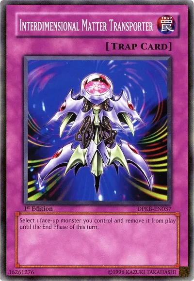 Interdimensional Matter Transporter — Duelist Pack: Kaiba — Yu-Gi-Oh!