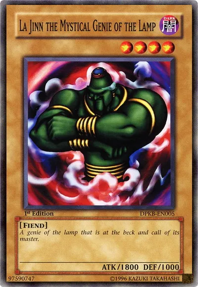 La Jinn the Mystical Genie of the Lamp — Duelist Pack: Kaiba — Yu-Gi-Oh!