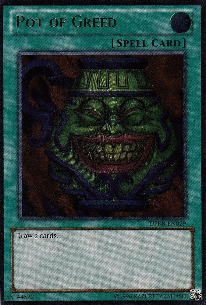Pot de Cupidité — Duelist Pack: Kaiba - Unlimited — Yu-Gi-Oh!