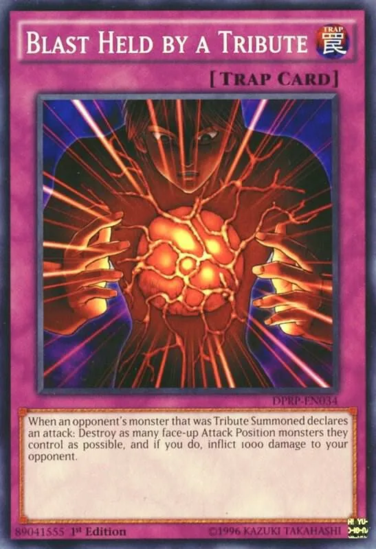 Blast Held by a Tribute — Duelist Pack: Rivals of the Pharaoh — Yu-Gi-Oh!