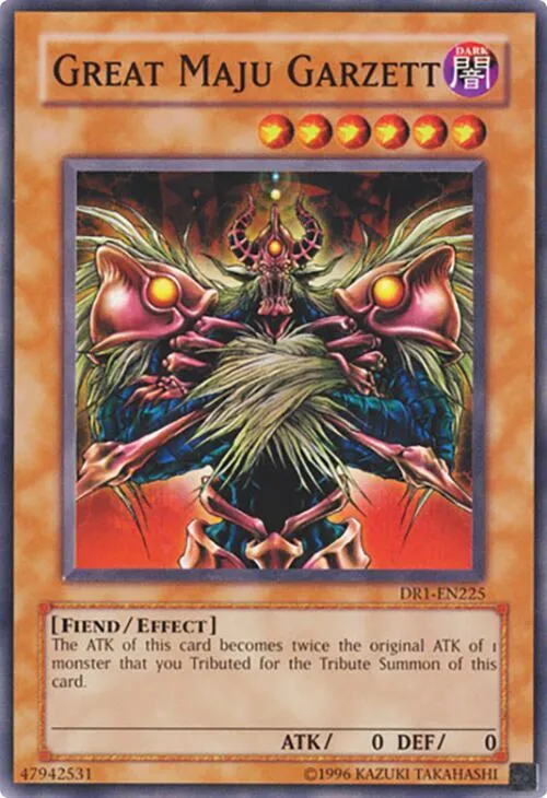 Great Maju Garzett — Dark Revelation 1 — Yu-Gi-Oh!