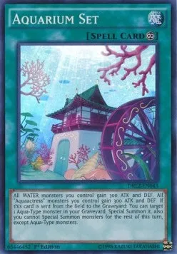 Aquarium Set from Dragons of Legend 2 - Yu-Gi-Oh!