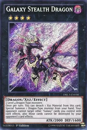 Galaxy Stealth Dragon — Dragons of Legend: Unleashed — Yu-Gi-Oh!