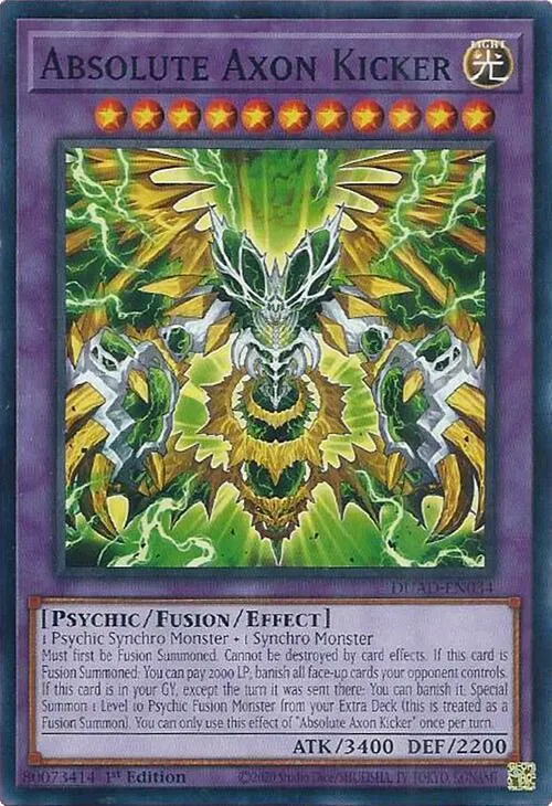 Absolute Axon Kicker — Duelist’s Advance — Yu-Gi-Oh!